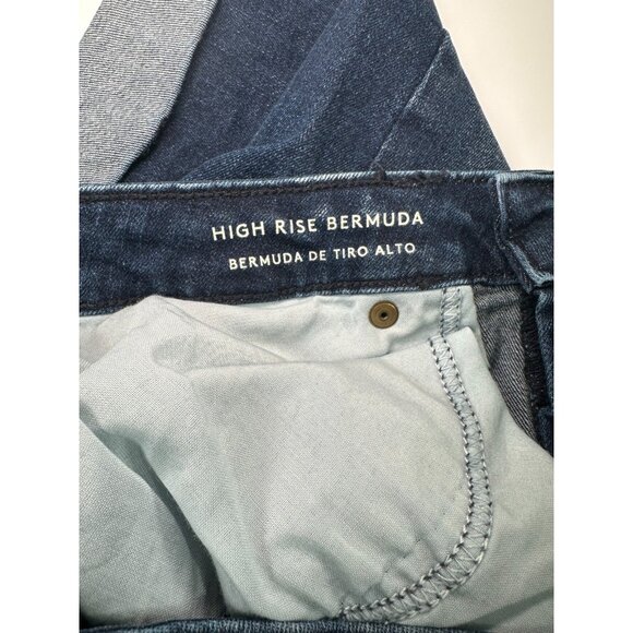 Universal Thread Women’s High Rise Bermuda Denim Shorts Blue Size 12 Used - Picture 4 of 5